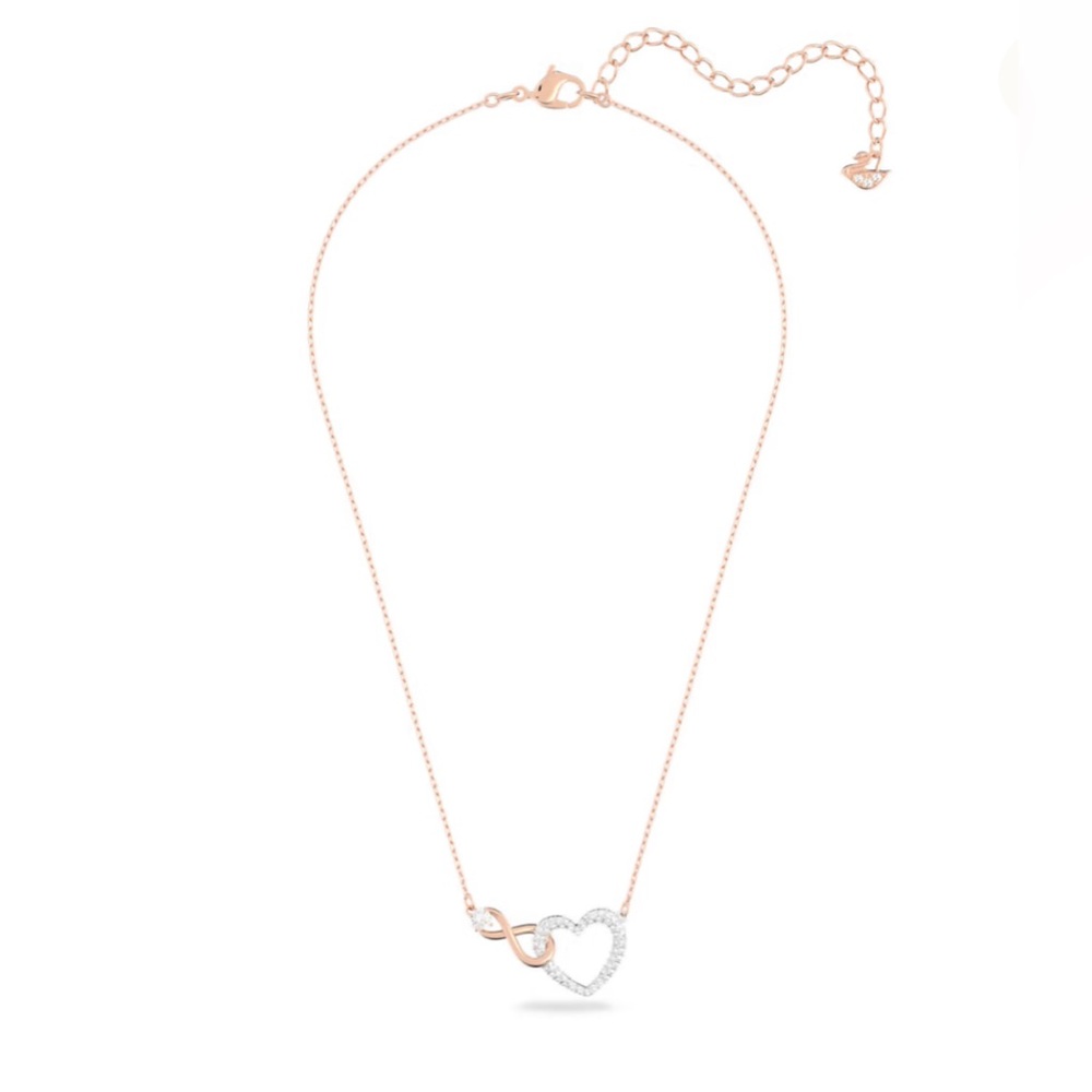 Swarovski Infinity Heart necklace